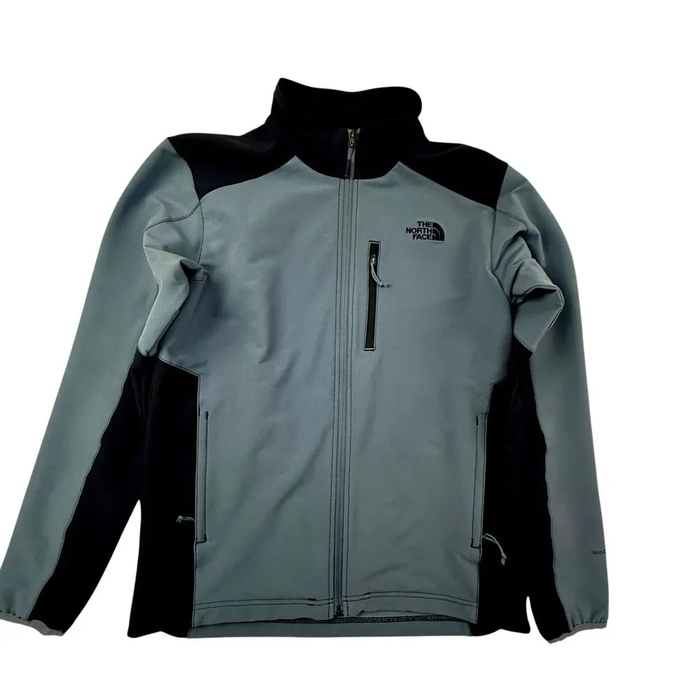 The North Face Apex Pneumatic Softshell Windwall Jacket Men Medium Blue
